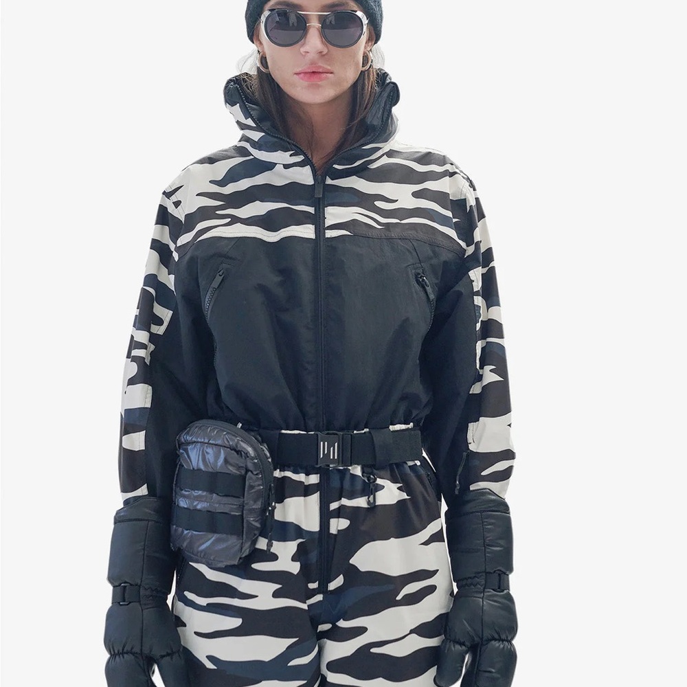 Holden Black and White Ski Jacket